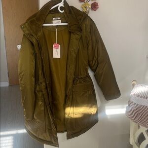 Universal Thread Olive Women's Parka Coat